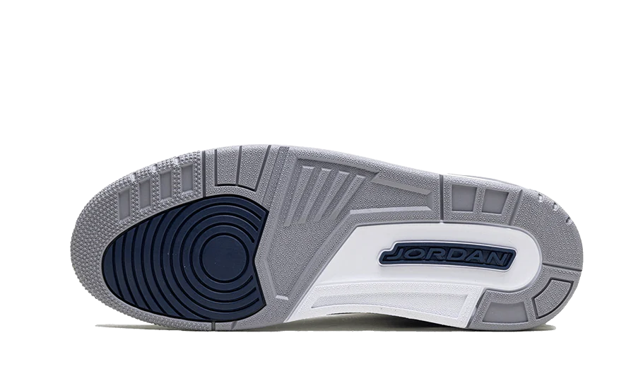 Air Jordan 3 Retro Midnight Navy sole