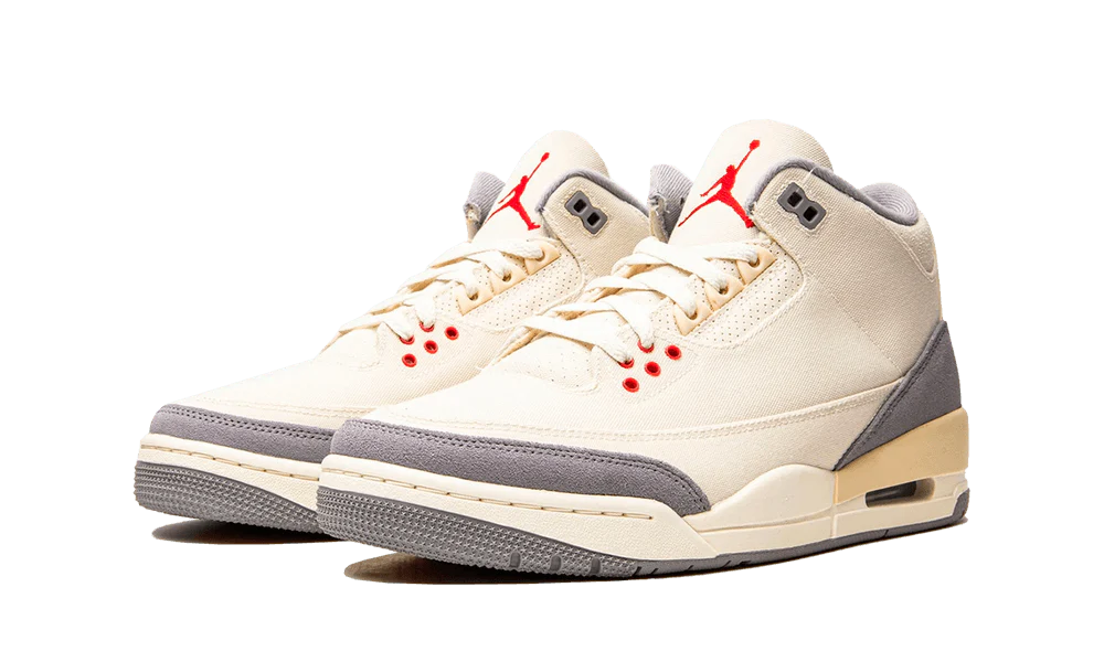 Air Jordan 3 Retro Muslin frontal