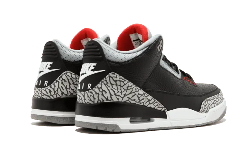 Air Jordan 3 Retro OG Black Cement (2024) - SKU: DN3707-010