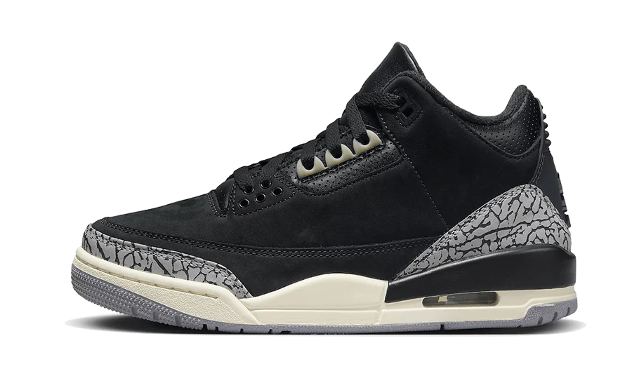 Air Jordan 3 Retro Off Noir lateral