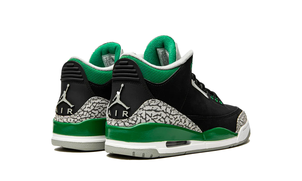 Air Jordan 3 Retro Pine Green back
