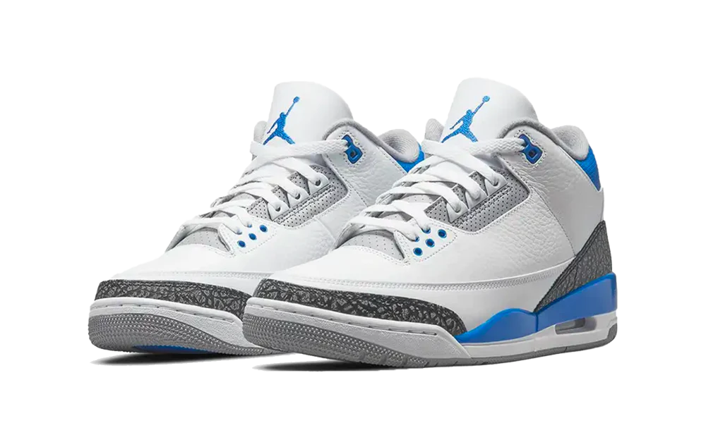 Air Jordan 3 Retro Racer Blue frontal