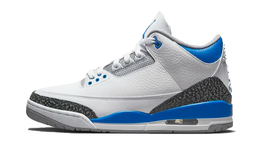 Air Jordan 3 Retro Racer Blue lateral