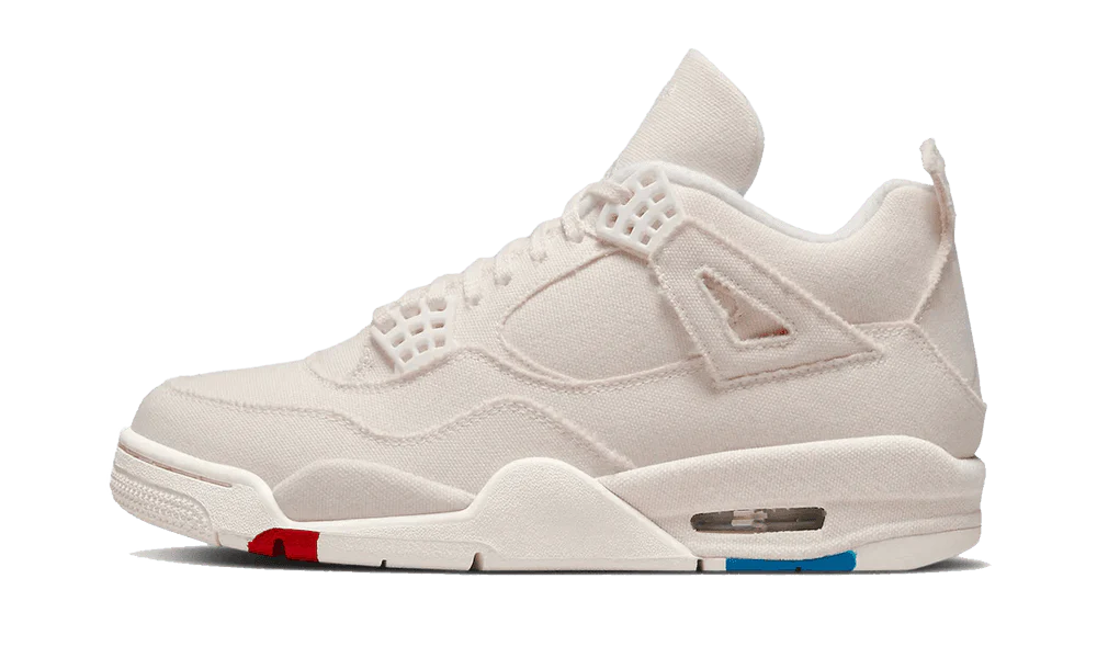 Air Jordan 4 Retro Blank Canvas  lateral