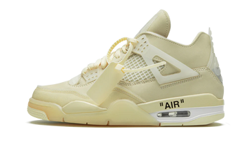 Air Jordan 4 Retro Off-White Sail lateral