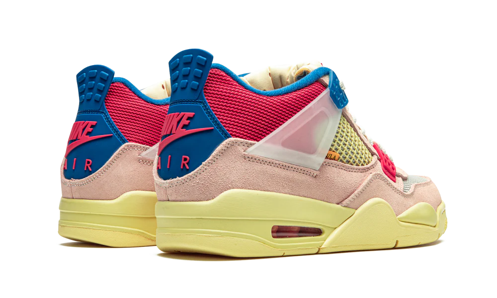 Air Jordan 4 Retro Union Guava Ice back