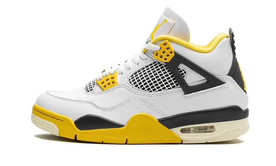 Air Jordan 4 Retro Vivid Sulfur lateral