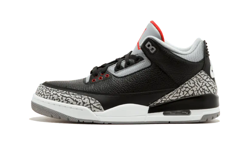 Air Jordan 3 Retro OG Black Cement (2024) - SKU: DN3707-010