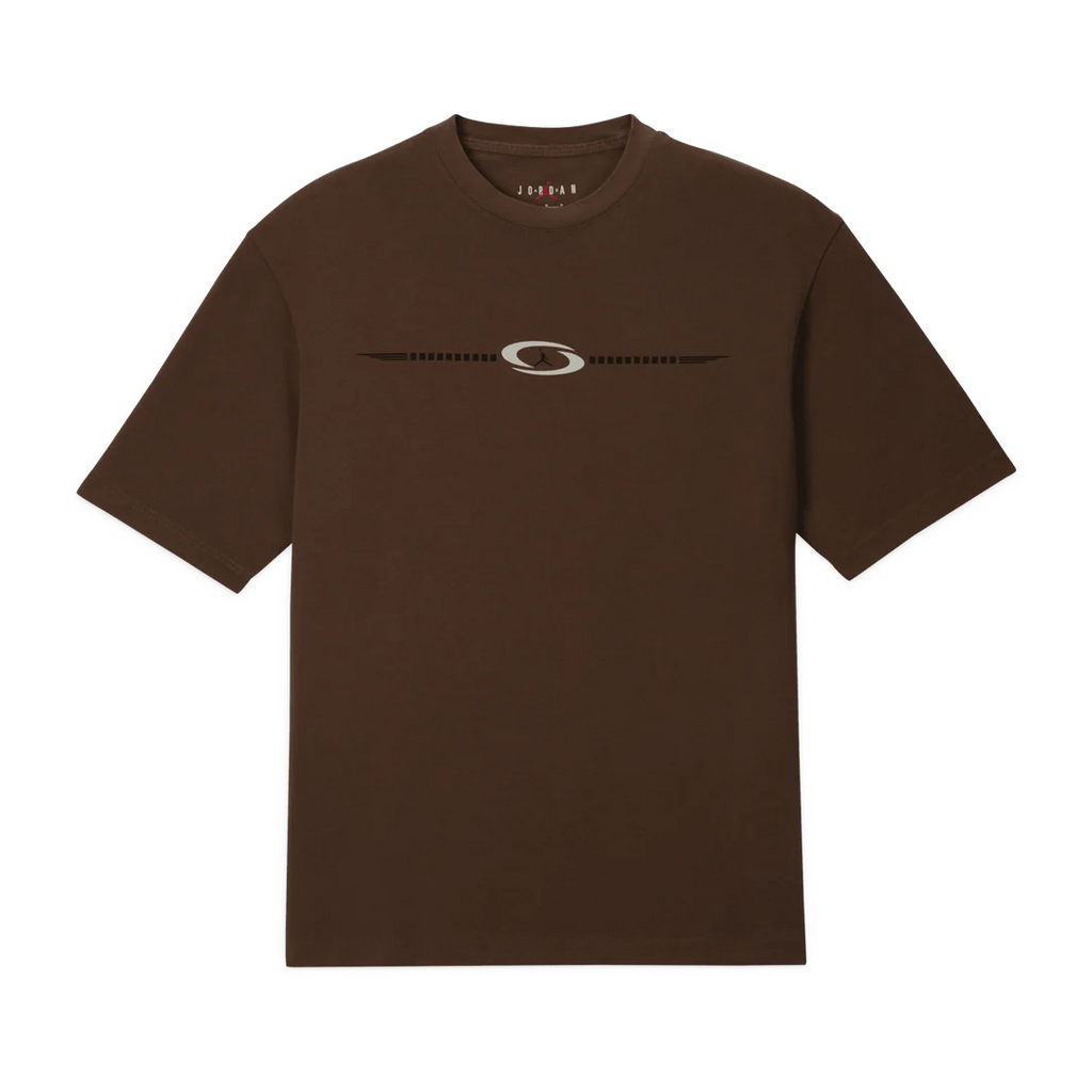 Jordan x Travis Scott T-shirt Brown frontal