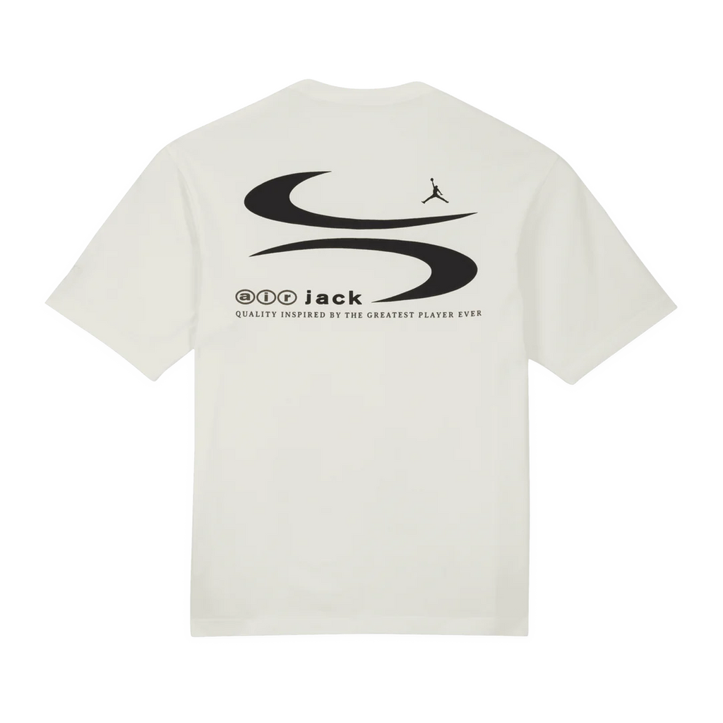 Jordan x Travis Scott T-shirt White back