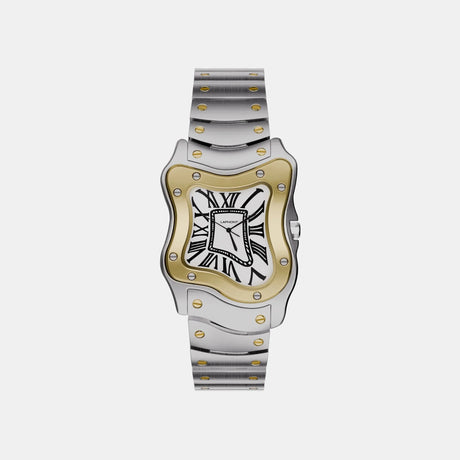 LAPHONT Laurent Small Two-Tone White Dial relógio de dois tons