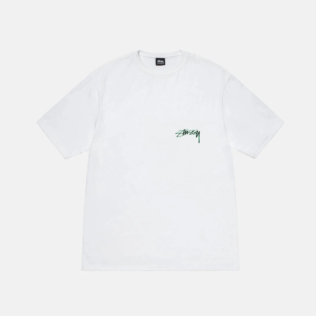 Stüssy Night Lights White Tee frontal