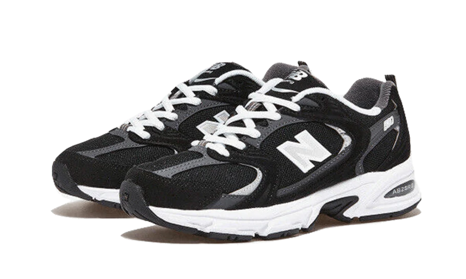 New Balance 530 Classic Black Grey frontal