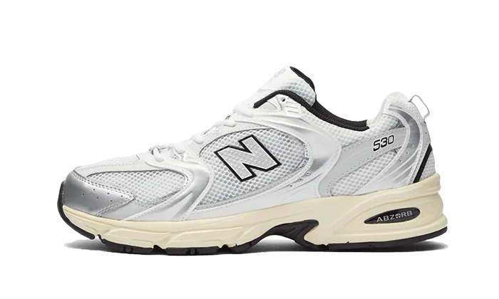 New Balance 530 Silver Cream lateral