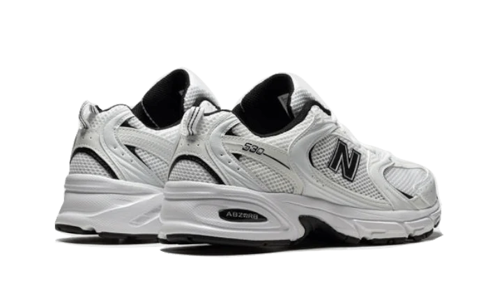 New Balance 530 White Black Details back