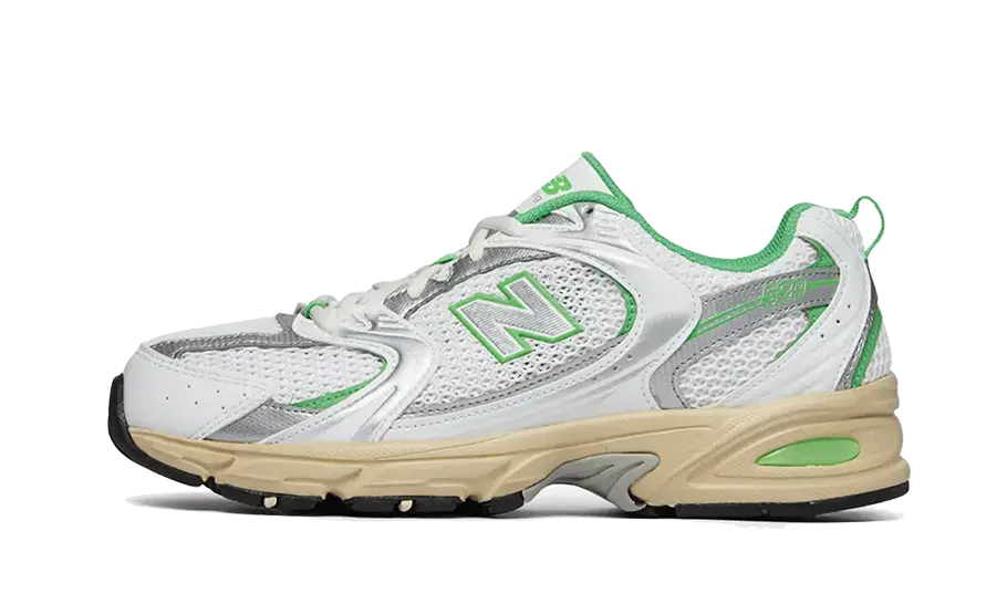 New Balance 530 White Palm Leaf lateral