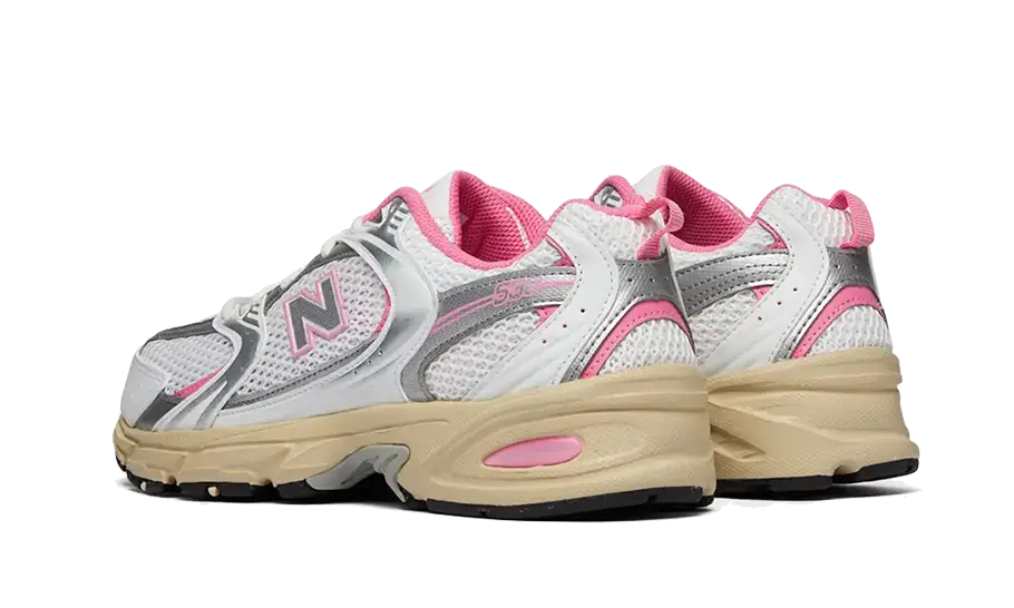 New Balance 530 White Pink Vintage back