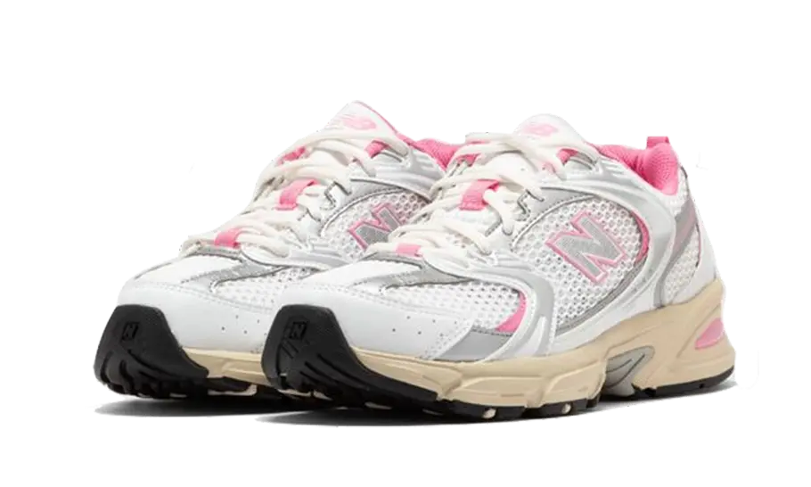 New Balance 530 White Pink Vintage frontal