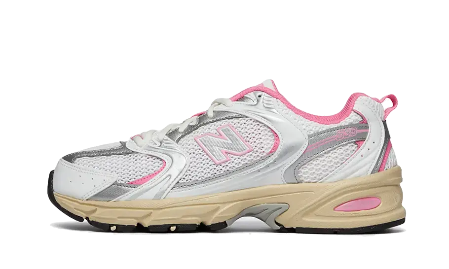 New Balance 530 White Pink Vintage lateral