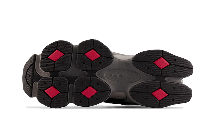 New Balance 9060 Black Castlerock Grey sole