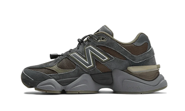 New Balance 9060 Blacktop Dark Moss lateral