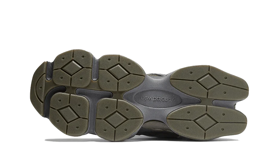 New Balance 9060 Blacktop Dark Moss sole