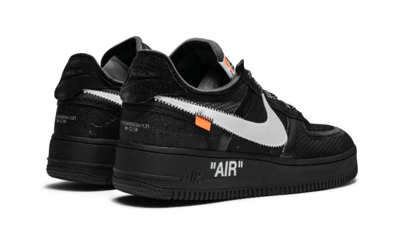 Nike Air Force 1 Low Off-White Black White - SKU: AO4606-001