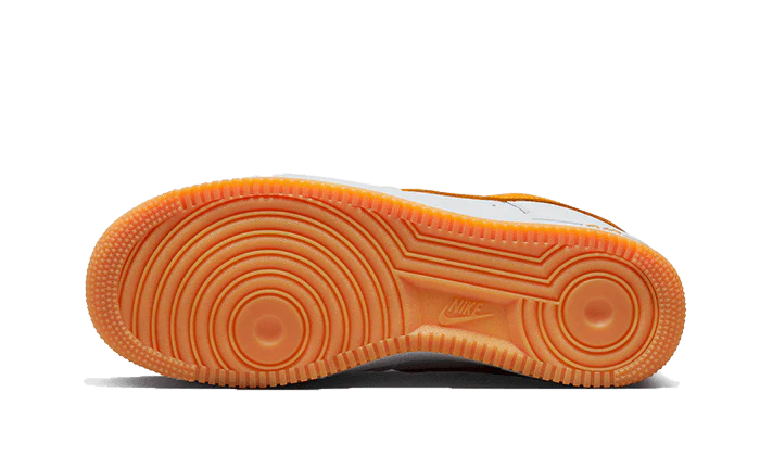 Nike Air Force 1 Low Retro QS Color Of The Month White University Gold sole