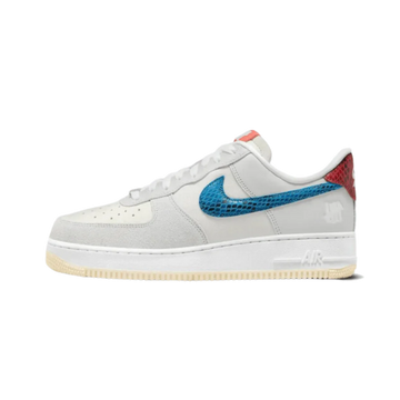 Nike Air Force 1 Low SP Undefeated 5 On It Dunk vs. AF1 lateral