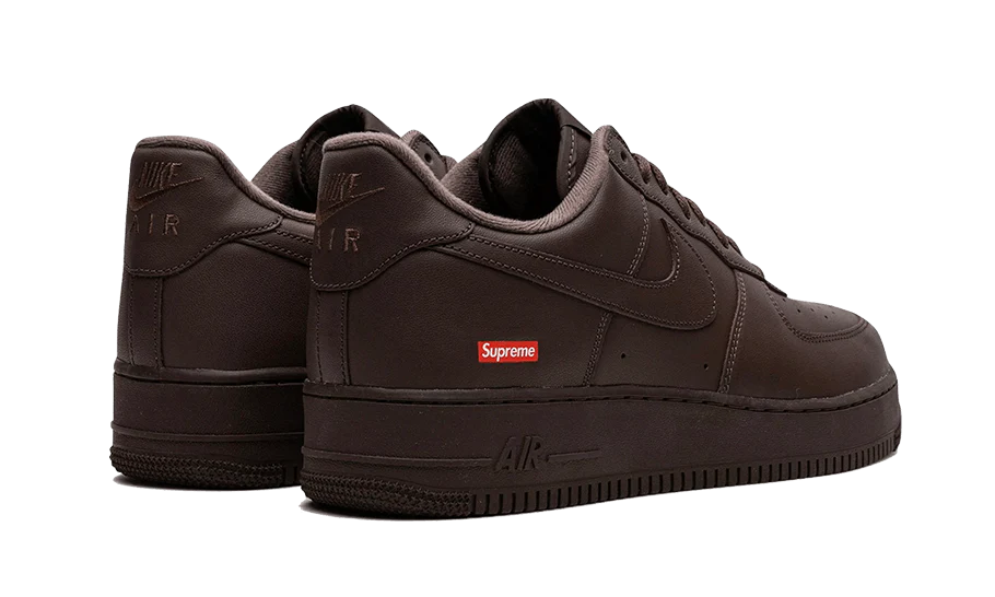 Nike Air Force 1 Low Supreme Baroque Brown - SKU: CU9225-200