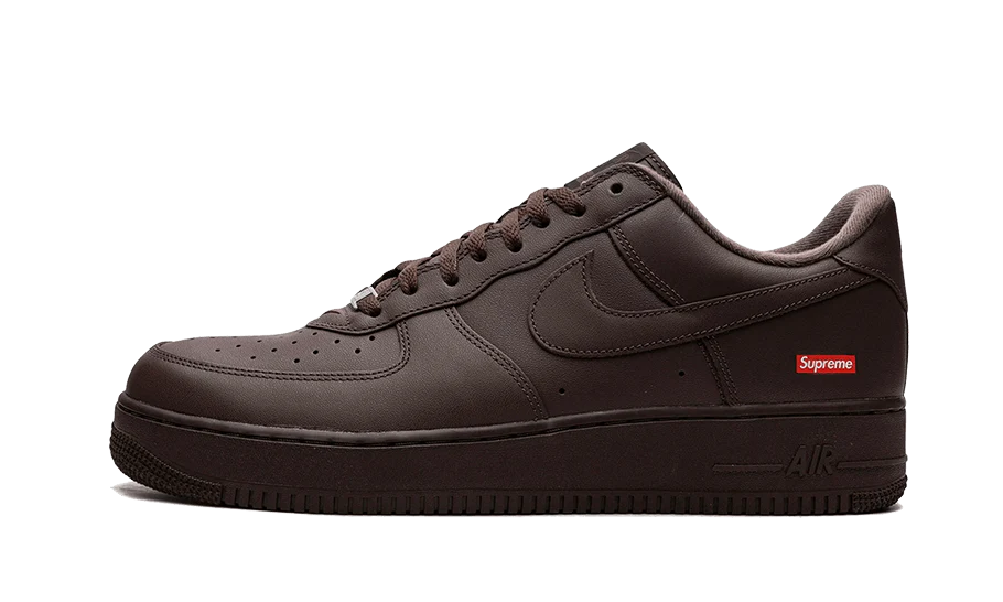 Nike Air Force 1 Low Supreme Baroque Brown - SKU: CU9225-200