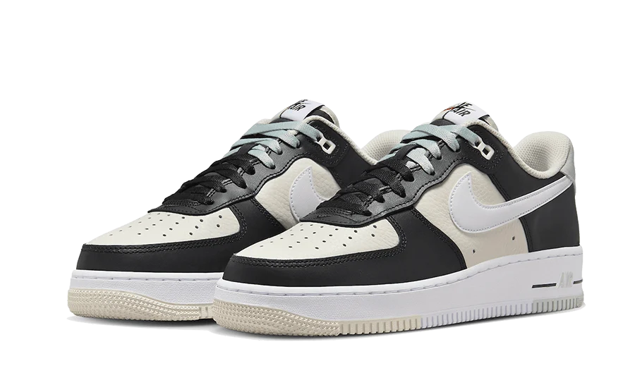 Air force 1 split black white discount