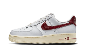 Nike Air Force 1 Low '07 SE Just Do It Photon Dust Team Red lateral