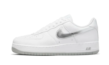 Nike Air Force 1 '07 Low Color of the Month White Metallic Silver lateral