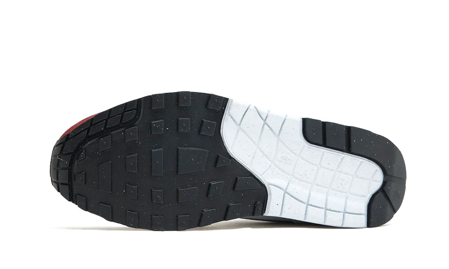 Nike Air Max 1 Dark Team Red sole