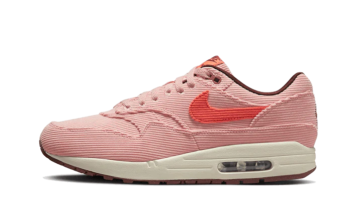 Nike Air Max 1 PRM Corduroy Coral Stardust lateral