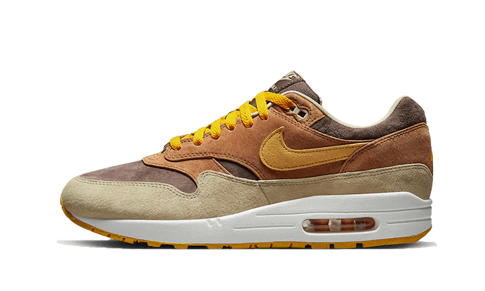 Nike Air Max 1 PRM Duck Pecan Yellow Ochre lateral