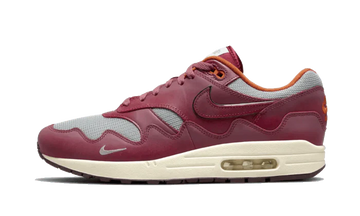 Nike Air Max 1 Patta Rush Maroon lateral