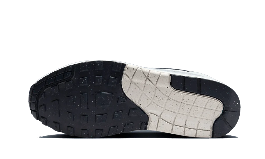 Nike Air Max 1 Platinum Tint Dark Obsidian sole