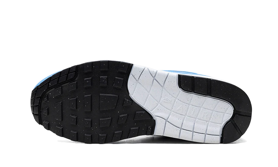 Nike Air Max 1 White University Blue sole