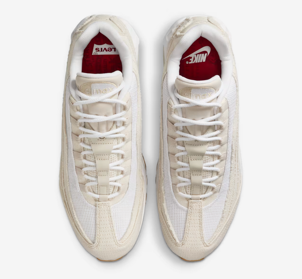 Nike Air Max 95 OG x Levis 'White and Ecru'