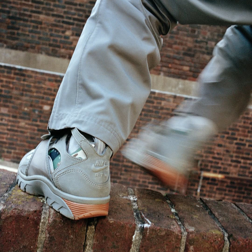 Nike Air Trainer Huarache Corteiz Gully Grey - SKU: FQ8793-001