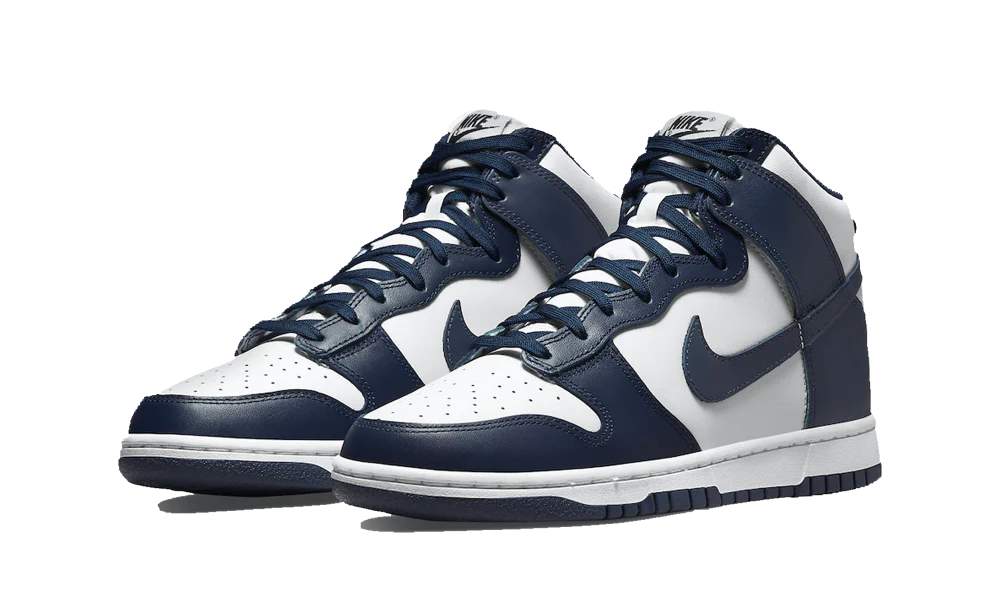 Nike Dunk High Championship Navy frontal