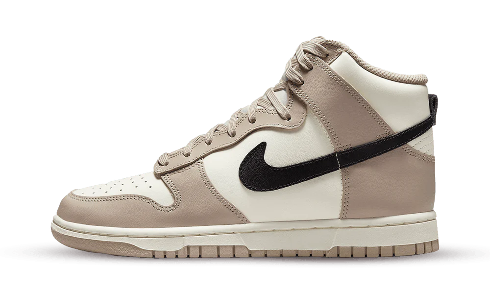 Nike Dunk High Fossil Stone lateral