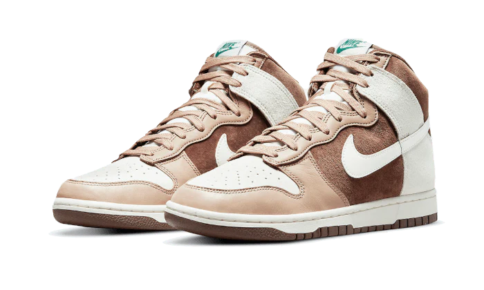 Nike Dunk High Light Chocolate frontal