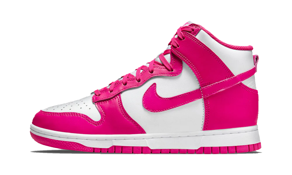 Nike Dunk High Pink Prime lateral