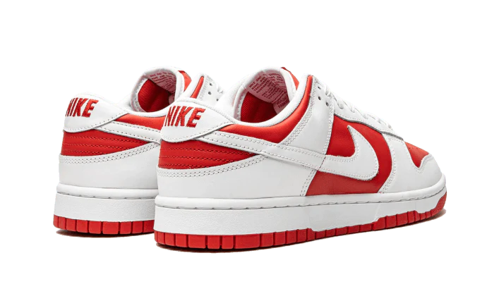 Nike Dunk Low Championship Red back