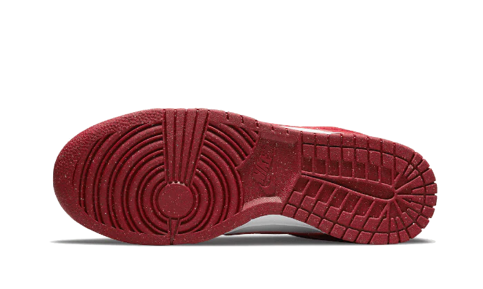 Nike Dunk Low Next Nature White Gym Red sole