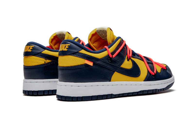 Nike Dunk Low Off-White University Gold - SKU: CT0856-700