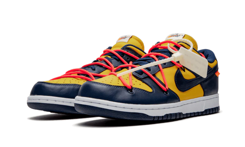 Nike Dunk Low Off-White University Gold - SKU: CT0856-700